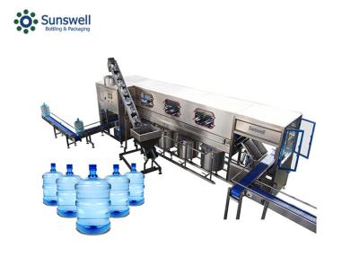 Chine Machine de capsulage de lavage de remplissage de 5 gallons de bouteille de l'eau automatique de baril à vendre