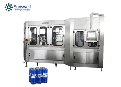 China Automatic High Speed Beer Can Filler Machine Carbonated Bottling Machine for sale