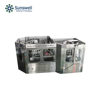China Tin Can Aluminum Production Line SS304 Whipped Cream Can Filling Sealing Machine for sale