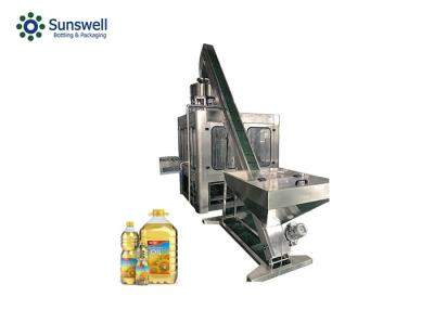 China Automatic Edible Oil Filling Machine 330ml Pet Bottle Capping Machine Welding for sale
