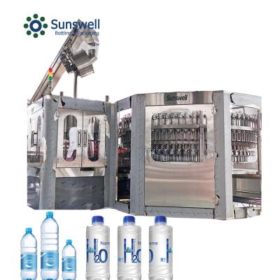 China Automatic Water Filling Machine  Bottle Blowing Electric SUS316 Minral Water Plant for sale