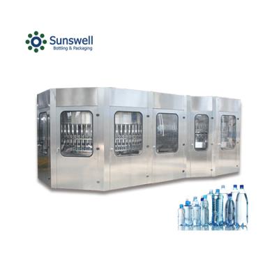 China Mineiro totalmente automático Water Plant do preço da máquina de enchimento da água mineral e pura à venda