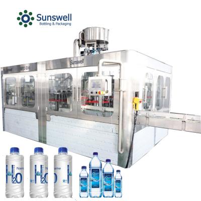 China Mineral SUS304 Water Filling Machine Pneumatic Fully Automatic for sale