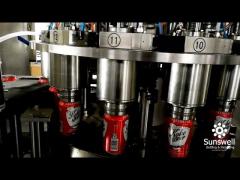 Craft Can Beer Washing Filling Capping Machine sunswell