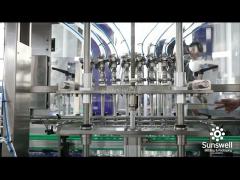 2000BPH(500ml) Sunswell Automatic Pet Bottle water Filling Capping Linear Production Line