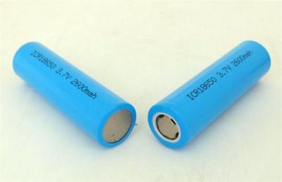 China Rechargeable Protected 18650 Li Ion Battery 3.7 V 2600mah Customized Color for sale
