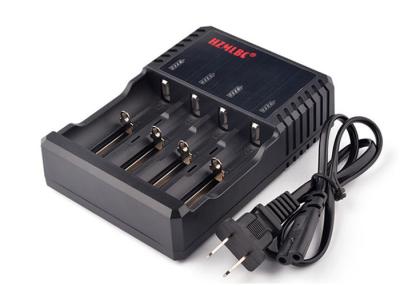 China Electronic Cigarette Universal Li Ion Battery Charger 4 Bays 4 Channel Battery Charger for sale