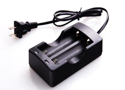 China Safety 2 Bay Plug In Battery Charger With 750mm Wire 104*58*38mm Size for sale