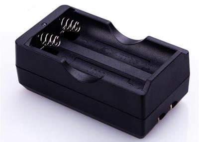 China US Plug 3.7 V 2 Bay Battery Charger For 18650 Li Ion Battery OEM / ODM Available for sale