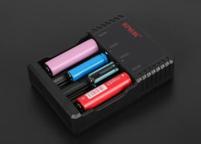 China Black 4x 18650 Battery Charger , Multi E Cig Battery Charger With 600mm Cable for sale