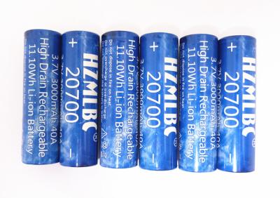 China 4 entalhes/6 dos entalhes 20700 categoria A da capacidade do carregador de bateria recarregável 3000mah à venda