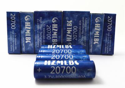 China 20700 Li Ion Battery Pack 3000mah , 3C 5C 10C 3.7V Electric Bike Battery Pack for sale