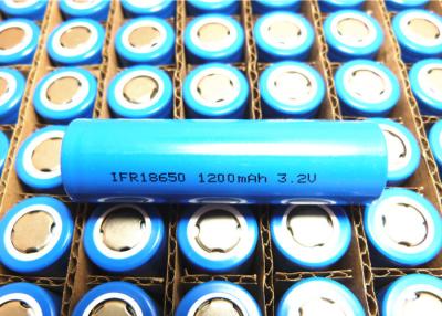 Китай Большая емкость блока батарей ЛиФеПО4 3.2в 1200мах указателя 18650 лазера полностью продается