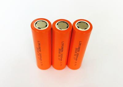 China Orange 18650  Li Ion Battery Pack 11.1V 2000mAh 22.2Wh 3S1P CE UL RoHS Approved for sale