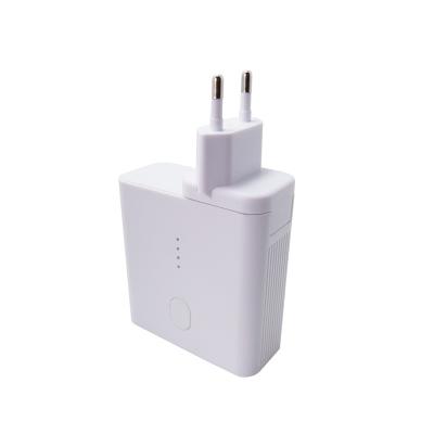China US EU Pulg 5V 2.1A 2 IN 1 USB Wall Charger and 5200mAh Power Bank Fast Charger for sale