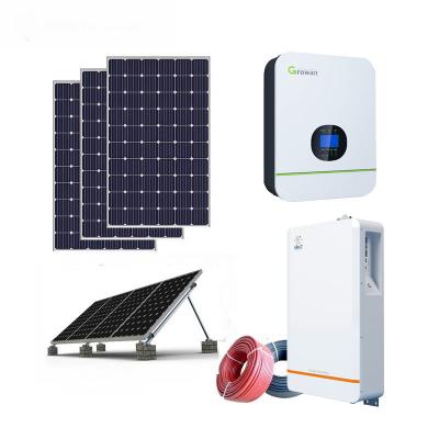 China 5kw casero solar del sistema de rejilla 86Kg NRuiT Powerporter en venta