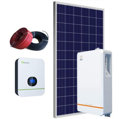China 51.2V Household Solar System / 480Ah Solar Rooftop System For Home 22.86Kg for sale