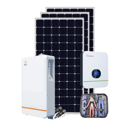 Chine système d'alimentation solaire hybride du ménage 10kwh 230VAC 13,4 kilogrammes à vendre