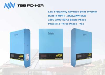 China TBB Pure Sine Wave Low Frequency MPPT Solar Hybrid Inverter 60A 48v 2kw for sale