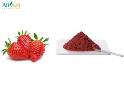 China Superfoods Ingredients Dried Strawberry Powder No Preservatives Natural Freeze for sale
