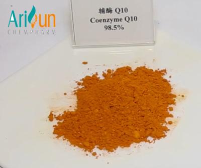 China 100% Coenzyme Q10 Powder Standard Ubidecarenone Coenzyme Q10 Extract Powder for sale