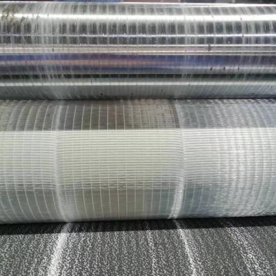 China Tela de fibra de vidrio unidireccional (trama única de 90 grados) de 550 g/m2-400 mm aplicada en carcasa DTRO o columna con alta presión en venta