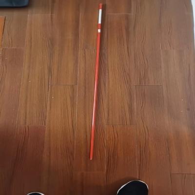 China Diameter 8.5mm FRP red rod for reflective marker stake applied in transportation and sports  infrastructure for sale