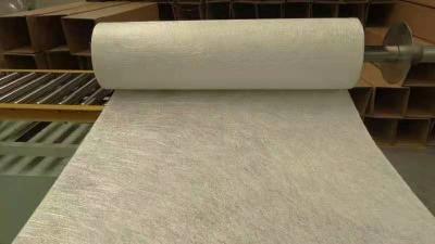 China filamento tajado fibra de vidrio Mat Unsaturated Resin de 300g 450g 40 y 50 pulgadas en venta