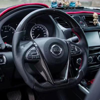 China Nissan Series Car Steering Wheel Automobile Refitting Color Match Stitching Leather for sale