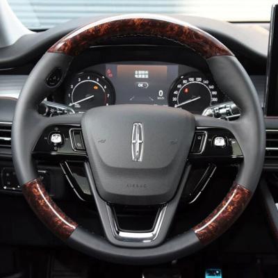 Китай На заказ Черное рулевое колесо Lincoln Series Круглая форма продается