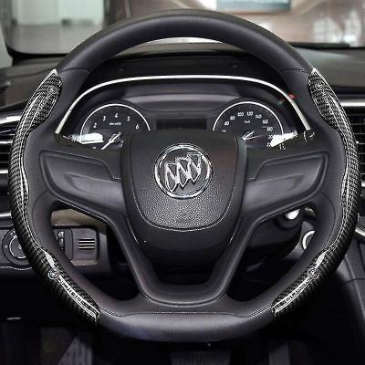 China Buick Series Universal Compatibility Carbon Fiber Steering Wheel in Standard Black zu verkaufen