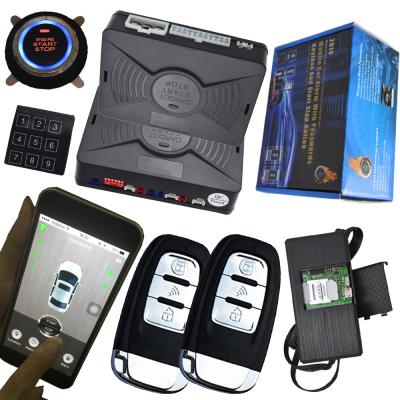 China Automotive Alarm Engine Start Stop System With Mobile App Control Gps Real Time Tracker for sale