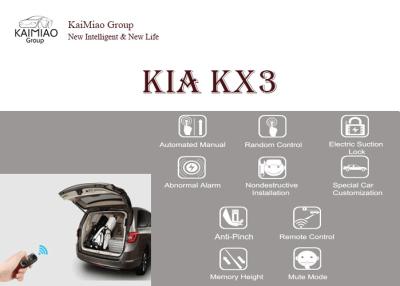 Κίνα Tailgate δύναμης της Kia KX3 σύστημα ανελκυστήρων με τη συσκευή αισθητήρων ποδιών, μαύρο χρώμα προς πώληση