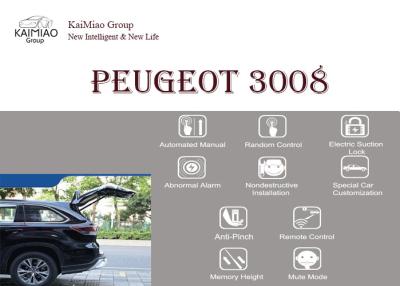 Chine Peugeot 3008 Power Tailgate Pièces détachées Coffre-fort accessoires avec contrôle de vitesse intelligent à vendre