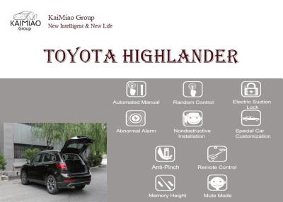 中国 トヨタ・クルーガーの自動車アフター・マーケットの電気テールゲートの上昇の援助システム、自動車の付属品 販売のため