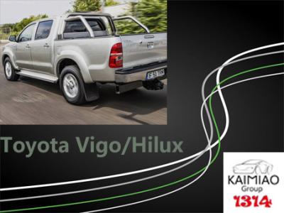 China Toyota Hilux/etapas laterais elétricas de Vigo, placas running do auto caminhão preto à venda
