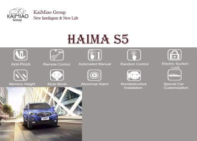 Chine Hayon intelligent de puissance de Haima S5, kits électriques d'ascenseur de hayon avec le système anti-pincement à vendre