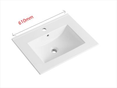 China Chaozhou Cheap Price AC8003-60 Top Quality Sanitary Ware Bathroom Sink Wash Basins Cabinet Sinks for sale