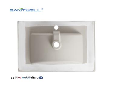 China AC8003-70 New Popular Nice Design Ceramic Cabinet Basin 700MM Length Wash Hand Sinks Bathroom for sale