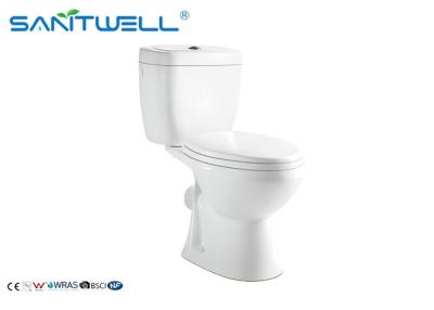 China White Two piece toilet 685*350*750 mm Size living room NR121 , Free Standing Toilet for sale