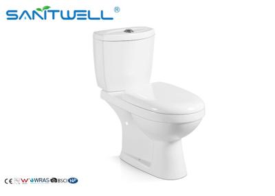China South American Sanitary Ware Ceramic Toilet Two Piece Washdown Corner WC for sale