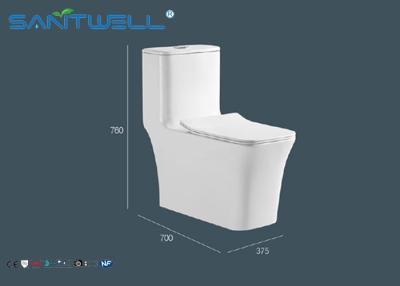 China Shower room siphonic flushing Siphonic WC sanitary ware  700*375*760 mm  Size for sale
