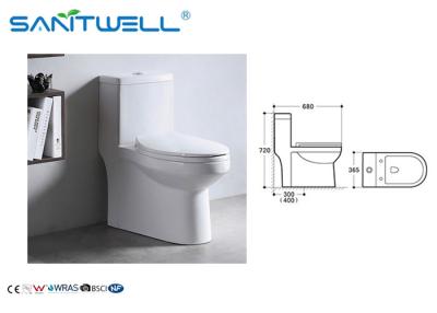 China Chaozhou Ppopular Styles Ceramic Siphonic  WC SWS81511 , siphonic one piece toilet White Color for sale