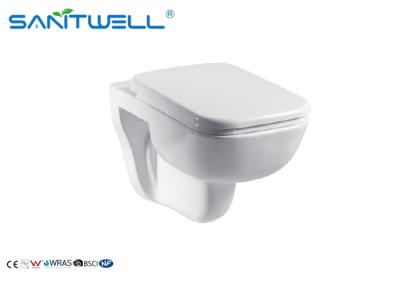 China Washdown commercial wall hung toilet  Popular modern glossy porcelain bath for sale