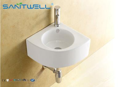 China Sanitary ware ceramic sink wall mounted wash basins 370*370*160 mm for sale