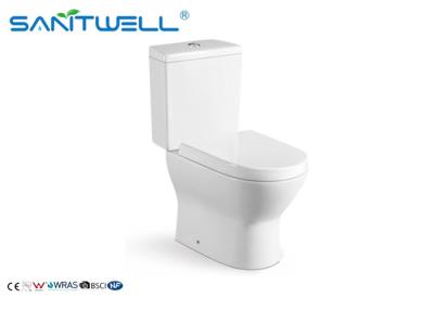 China Chaozhou Bathroom SWC2221 Ceramic Toilet 700 * 370 * 790 MM  Two Piece Toilets for sale