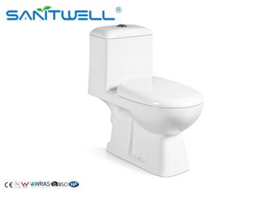 China Siphonic Dual Flush Popular Models Ceramic Toilet 690 * 370 * 665 Mm Size Customized Color SWC2411 for sale
