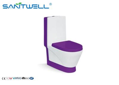 China Verdoppeln ebenes Einteiler-WC, keramische Einheits-Toilette SWC511 800*380*840 Millimeter zu verkaufen