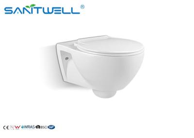 China White Common Wall Mounted WC With Cover Concealed Cistern Washdown SWC925 for sale