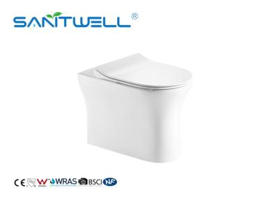 China Floor Standing Toilet One Piece WC Dual Flush Water Saving 580 * 365 * 420mm for sale